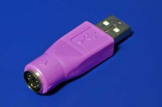 REDUKCE PS2-USB, pro připojení PS2 klávesnice na USB port