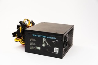 1stCOOL zdroj 350W WHITE STORM 350 85+ s aktivnim PFC, ventilátor 120mm (zdroj do PC case)