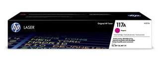 HP W2073A originální toner purpurový č.117A cca 700 str. (magenta, pro HP 150a, 150nw, MFP 178nw, 179fnw, Jetintelligence )