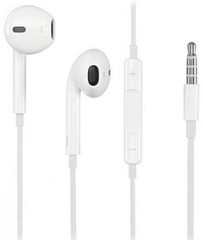 APPLE EarPods sluchátka do uší s mikrofonem bílé