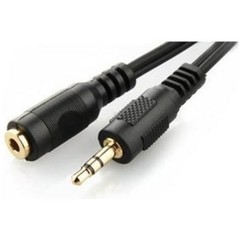 Kabel prodlouž.jack 3,5mm M/F, 5.0m audio,stereo, CCA-421S-5M GEMBIRD