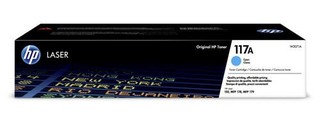 HP W2071A originální toner azurový č.117A cca 700 str. (cyan, pro HP 150a, 150nw, MFP 178nw, 179fnw, Jetintelligence )