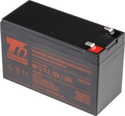 T6 POWER olověný akumulátor T6UPS0024, 12V, 7,2Ah
