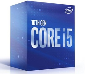 INTEL cpu CORE i5-10500 socket1200 Comet Lake BOX 65W 10.generace (s chladičem, 3.1GHz turbo 4.5GHz, 6x jádro, 12x vlákno, 12MB cache, pro DDR4 do 2666, grafika UHD 630), virtualizace