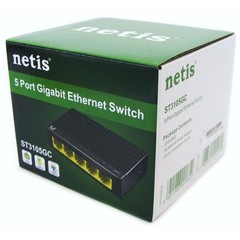 NETIS ST3105GC GBit switch, 5x 10/100/1000Mbps 5port micro size