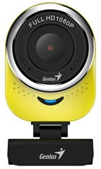GENIUS VideoCam Webkamera Genius QCam 6000 žlutá Full HD 1080P, mikrofon, USB 2.0,