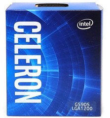 INTEL cpu CELERON G5905 socket1200 Comet Lake BOX 58W 10.generace (s chladičem, 3.5GHz, 2x jádro, 2x vlákno, 2MB cache, pro DDR4 do 2666, grafika UHD 630), virtualizace