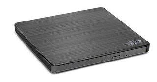 HLDS (HITACHI-LG) DVD±RW GP60NB60 SLIM external černá USB 2.0, 8xDVD±RW, 5xDVD-RAM, black, slim černá
