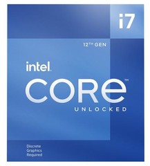 INTEL cpu CORE i7-12700KF socket1700 Alder Lake BOX 125W/190W 12.generace (bez chladiče, od 2.7GHz do 5.0GHz, 12x jádro, 20x vlákno, 25MB cache, pro DDR4 do 3200, pro DDR5 do 4800), virtualizace