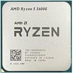 AMD cpu Ryzen 5 5600G AM4 TRAY (bez chladiče, 3.9GHz / 4.4GHz, 16MB cache, 65W, 6x jádro, 12x vlákno), s grafikou, Zen3 Cezanne 7nm CPU