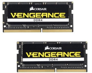 CORSAIR 32GB=2x16GB SO-DIMM DDR4 PC4-19200 2400MHz CL16-16-16-39 1.2V (32GB = kit 2ks 16GB)