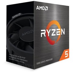 AMD cpu Ryzen 5 5600G AM4 Box (s chladičem, 3.9GHz / 4.4GHz, 16MB cache, 65W, 6x jádro, 12x vlákno), s grafikou, Zen3 Cezanne 7nm CPU
