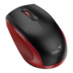GENIUS myš NX-8006S Wireless, 1600dpi, USB black-red, tichá
