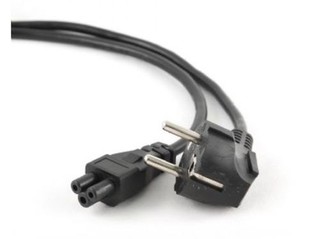 Kabel síťový pro zdroje do NB 220V/230V 1.0m (malý konektor, 3 žíly) SCHUKO GEMBIRD