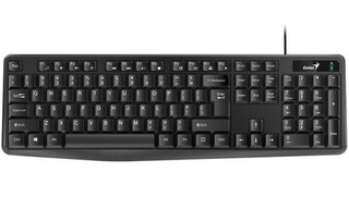 GENIUS klávesnice KB-117, USB, CZ+SK black (černá)