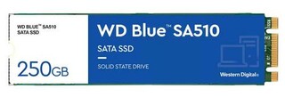 WDC BLUE SA510 SSD WDS250G3B0B 250GB M.2 2280 3D NAND (555/440MB/s, 80000/78000 IOPs, SSD, 3D NAND)