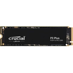 CRUCIAL P3 Plus SSD NVMe M.2 1TB PCIe (čtení max. 5000MB/s, zápis max. 3600MB/s)