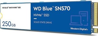 WDC BLUE SN570 NVMe SSD WDS250G3B0C 250GB M.2 2280 TLC (3300/1200MB/s, 190K/210K IOPs, SSD, 3D NAND)