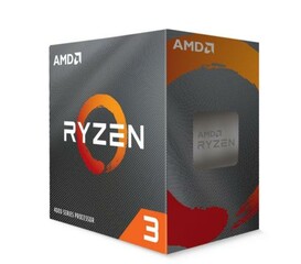 AMD cpu Ryzen 3 4100 AM4 Box (s chladičem, 3.8GHz / 4.0GHz, 4MB cache, 65W, 4 jádro, 8 vlákno, 0 GPU)