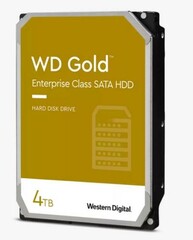 WDC WD4003FRYZ hdd GOLD 4TB CMR SATA3-6Gbps 7200rpm 256MB RAID (24x7 do serveru) 255MB/s
