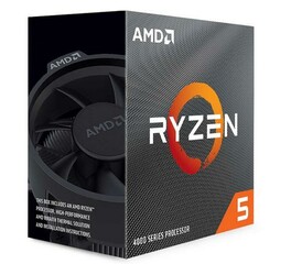 AMD cpu Ryzen 5 4600G AM4 Box (s chladičem, 3.7GHz / 4.2Hz, 8MB cache, 65W, 6x jádro, 12x vlákno), s grafikou, Zen2 CPU