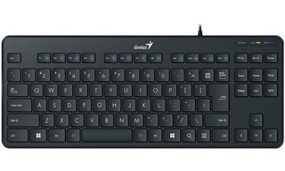 GENIUS klávesnice LuxeMate 110 drátová, USB, CZ+SK layout, černá