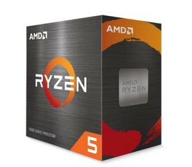 AMD cpu Ryzen 5 5600 AM4 Box (s chladičem, 3.5GHz / 4.4GHz, 32MB cache, 65W, 6x jádro, 12x vlákno) Zen3 Cezanne 7nm CPU