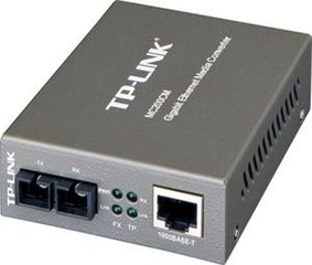 TP-LINK MC200CM převodník , 1000TX/1000FX MM, SC, 0,5 km - Verze 2 (9V)