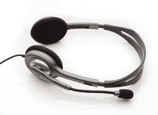 LOGITECH sluchátka, náhlavní sada Stereo Headset H110