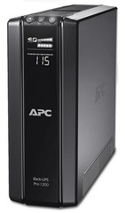 APC BR1200G-FR ups Power-Saving Back-UPS Pro 1200. 720W/1200VA, USB, 230V, BACK RS, line interaktiv
