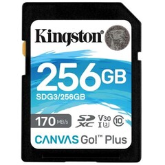 KINGSTON SD card SDXC 256GB Canvas Go! Plus UHS-I U3 (pro SDXC zařízení)