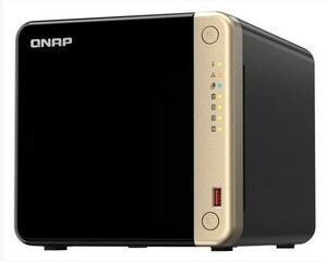 QNAP TS-464-4G TurboNAS server s RAID, 1x 4GB so-dimm DDR4, pro 4x3,5/2.5