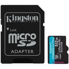 KINGSTON micro SD card SDXC 512GB Canvas Go! Plus + SD adaptér