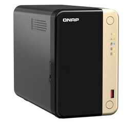 QNAP TS-264-8G TurboNAS server s RAID, fix 8GB DDR4, pro 2x 3,5/2,5in SATA3 HDD/SSD (1x HDMI, 2x USB3 + 2xGLAN) datové úložiště
