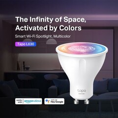 TP-LINKTapo L630 Chytrá Wi-Fi bodová žárovka, barevná GU10