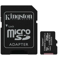 KINGSTON micro SD card SDXC 256GB class10 UHS-I U1 (+ 1x adapter microSD na SD) (pro SDXC zařízení)