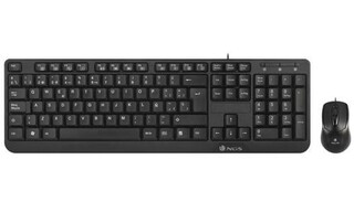GENIUS NGS klávesnice+myš COCOA USB černá, drátový set cz+sk layout (náhrada za KM-160)