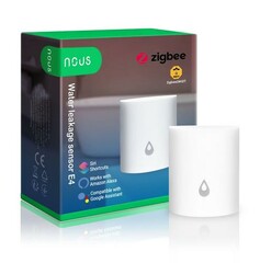 NOUS E4, ZigBee Smart Water Leakage Sensor, senzor úniku vody, kompatibilní s Tuya
