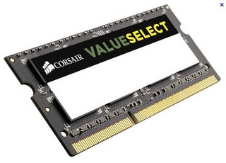 CORSAIR 4GB SO-DIMM DDR3L PC3-12800 1600MHz CL11-11-11-28 1.35V (4096MB)