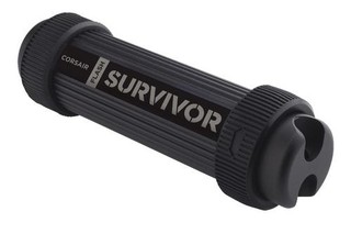 CORSAIR Survivor Stealth 32GB USB3 flash drive kovovy+guma odolny +vojenské zabarvení (čtení max 70M