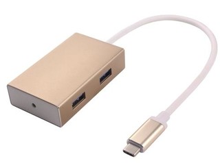 USB3.1 hub 4x USB3.0 Eloxované hliníkové pouzdro