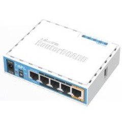 MIKROTIK RouterBOARD RB952Ui-5ac2nD, hAP ac lite,CPU 650MHz, 5x LAN, 2.4+5Ghz, 802.11a/b/g/n/ac, USB