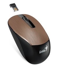 GENIUS myš NX-7015 Wireless,blue-eye senzor 1600dpi, USB měděná