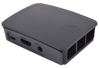 RASPBERRY case Original černá pro Raspberry Pi model B+, Rpi 2 B, Rpi 3 B