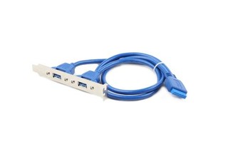 Kabel USB přídavné porty do m/b 2x USB 3.0 blue GEMBIRD