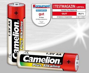 CAMELION 4ks baterie PLUS ALKALINE AA/LR6 blistr baterie alkalické (cena za 4pack)