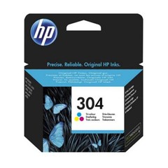 HP N9K05AE náplň č.304 tří-barevná cca100 stran (pro DJ 2630, 372x, 373x, 3752]