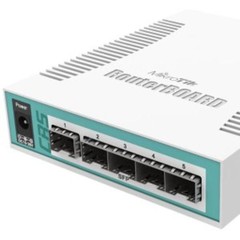 MIKROTIK Cloud Router Switch CRS106-1C-5S, 5x SFP + 1x Combo (SFP/ETH)