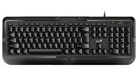 GENIUS klávesnice KB-118, PS2, CZ+SK black (černá)